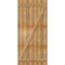 Ekena Millwork Joined Board-n-Batten Shutters w/Z-Bar, Rough Sawn Western Red Cedar, 32 1/4W x 71H, PR RBJ06Z32X071RWR - alternate 5